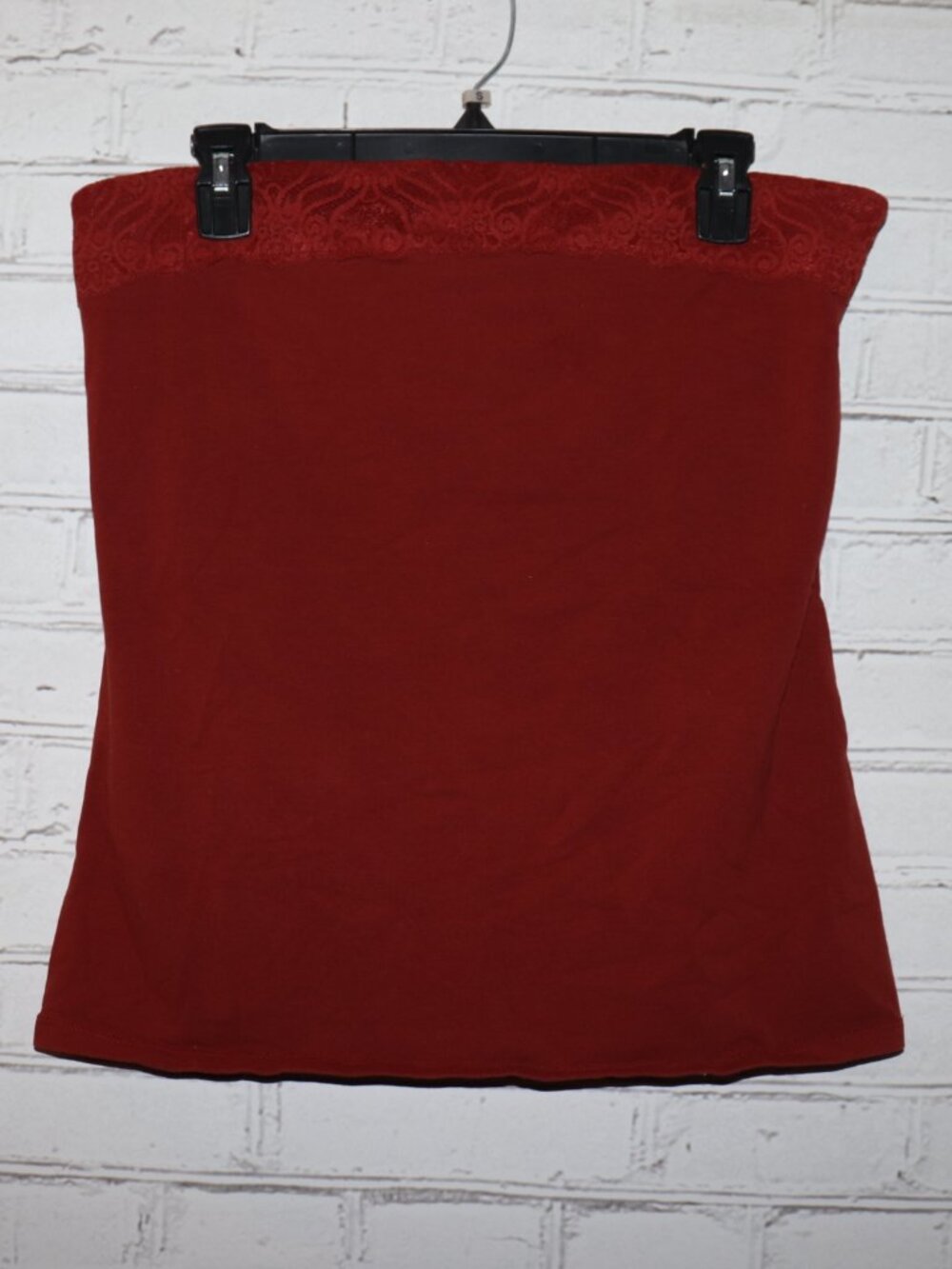 ✨ Express Burnt Orange Tube Top • Size Large ✨
